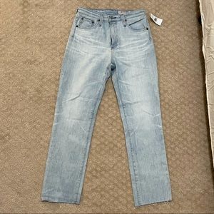 AG white washed jeans NTW